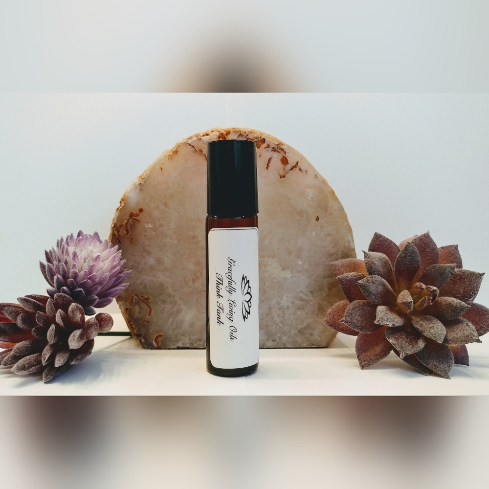 Focus blend - essential oil roller - Think Tank